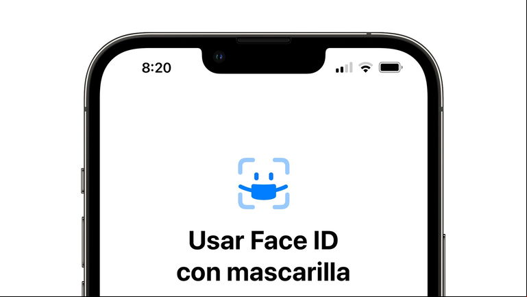 iOS 15.4 permite usar Face ID con mascarilla y sin Apple Watch
